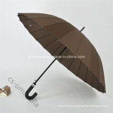 Metal Durable Frame 22"X24k Outdoor Straight Umbrella (YSS0132-6)